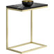 Amell 24 X 20 inch Black End Table